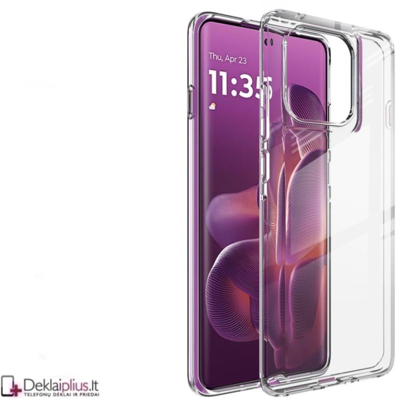 Silikoninis ploniausias,lengviausias dėklas - permatomas (Motorola Edge 60 Pro) Silikoninis ploniausias,lengviausias dėklas - permatomas (Motorola Edge 60 Pro)